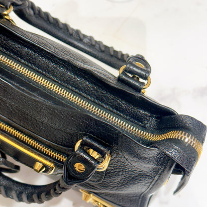 Balenciaga City Edge Mini in Black GHW