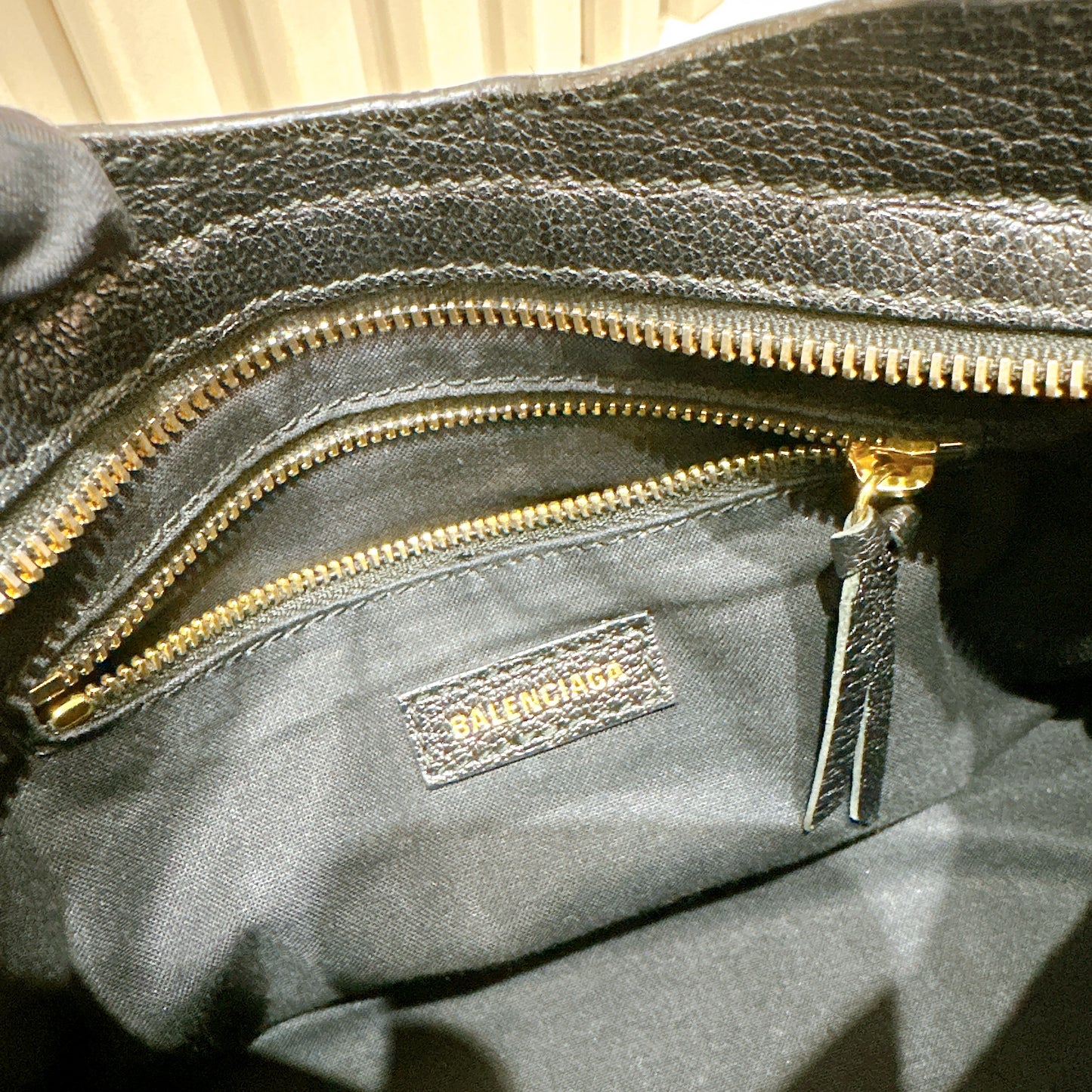 Balenciaga City Edge Mini in Black GHW