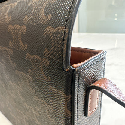 Celine Bag Claude in Triomphe Canvas