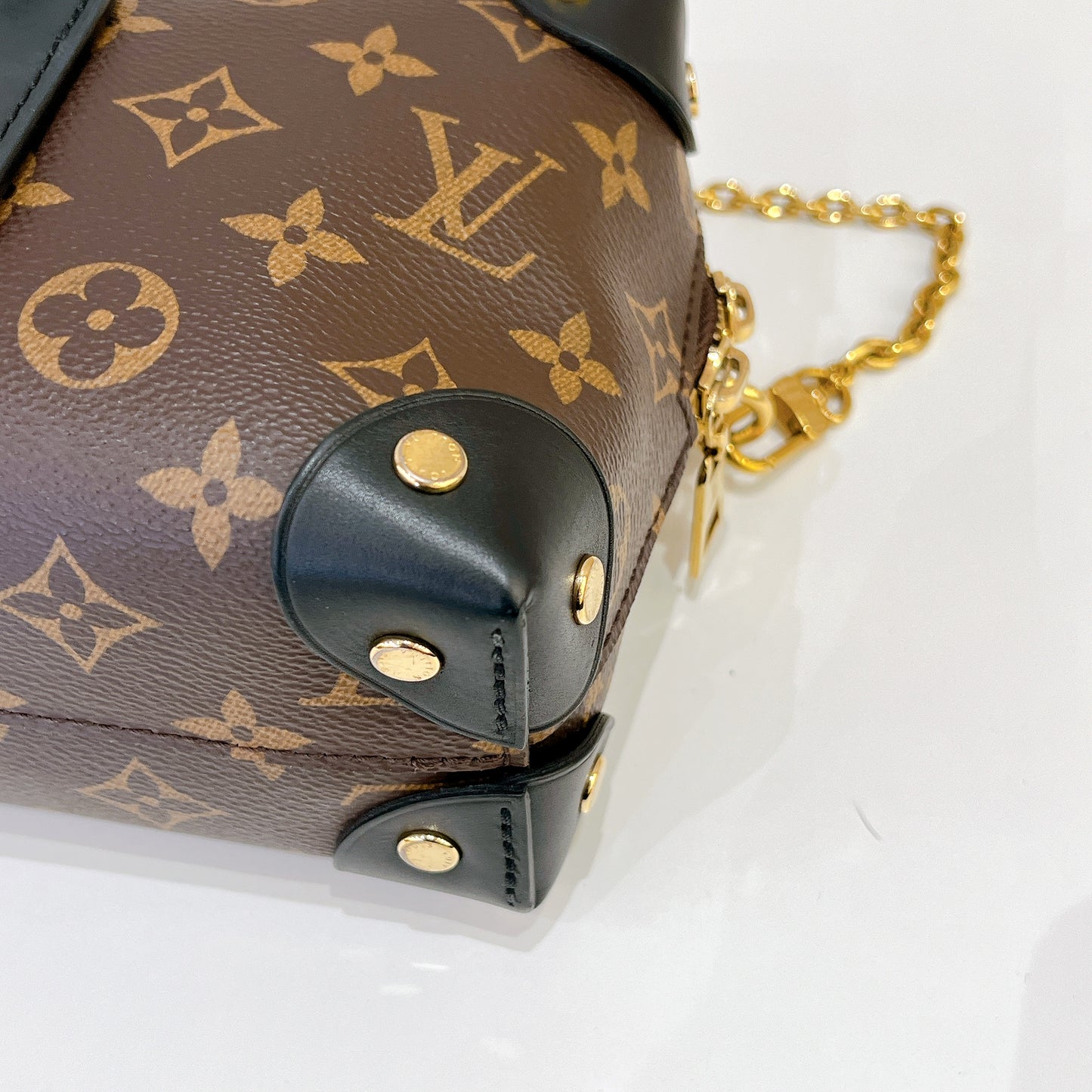 LV Monogram Petite Souple Malle