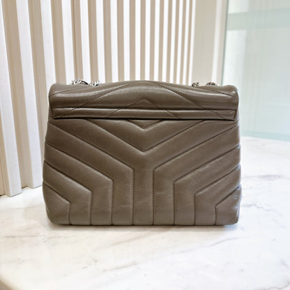 YSL Lou Small In Grey