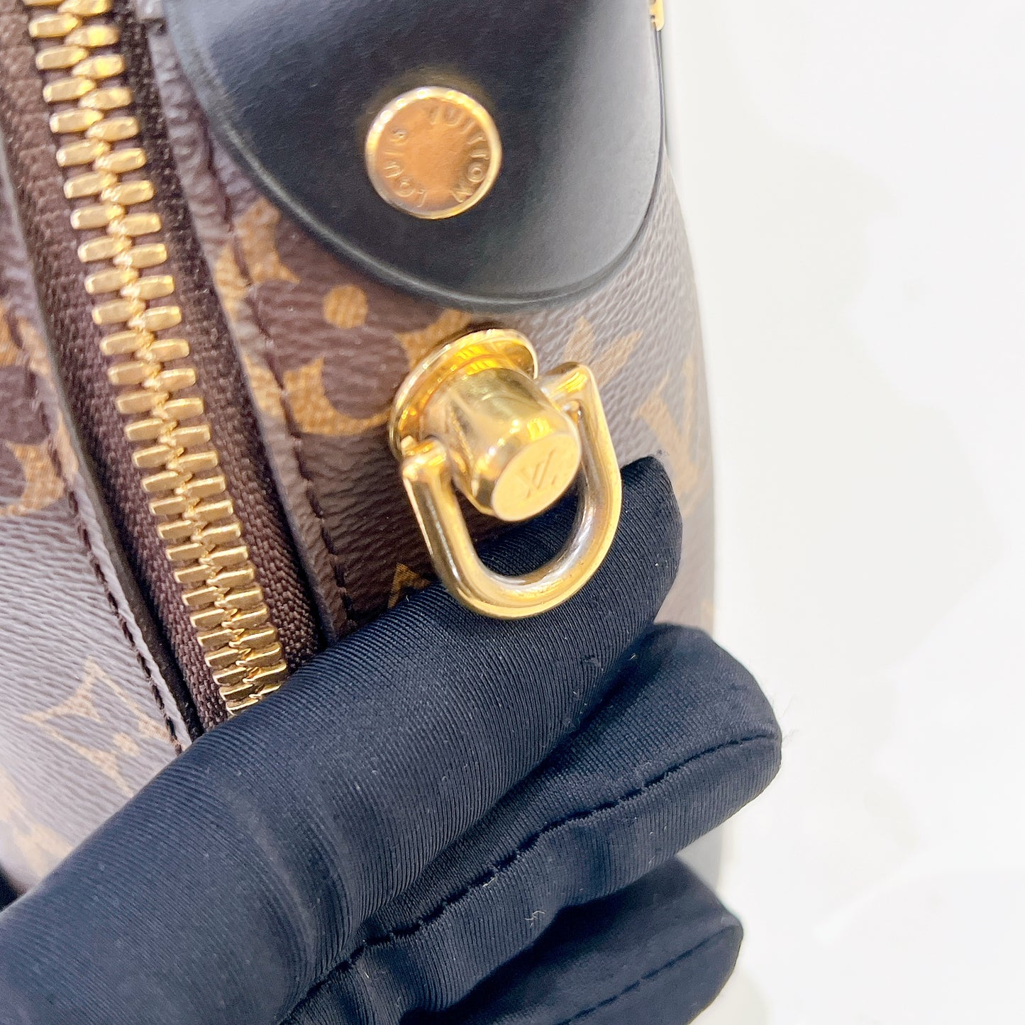 LV Monogram Petite Souple Malle