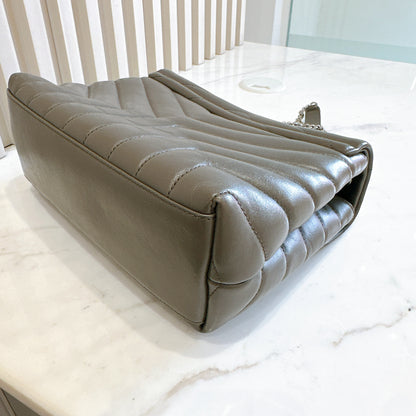 YSL Lou Small In Grey