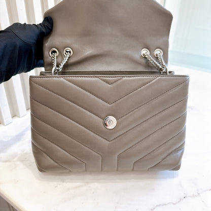 YSL Lou Small In Grey