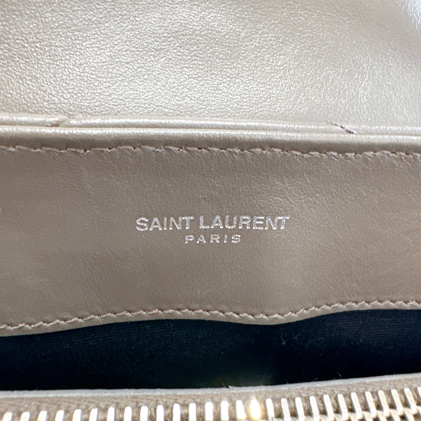 YSL Lou Small In Grey