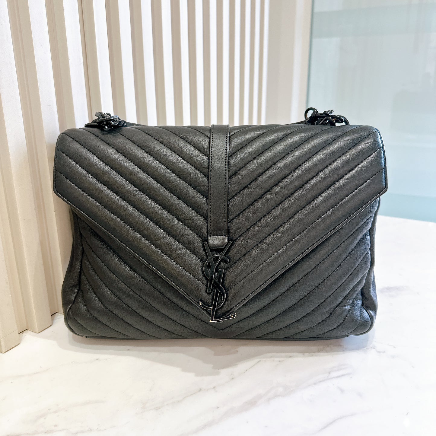 YSL College Large in Black