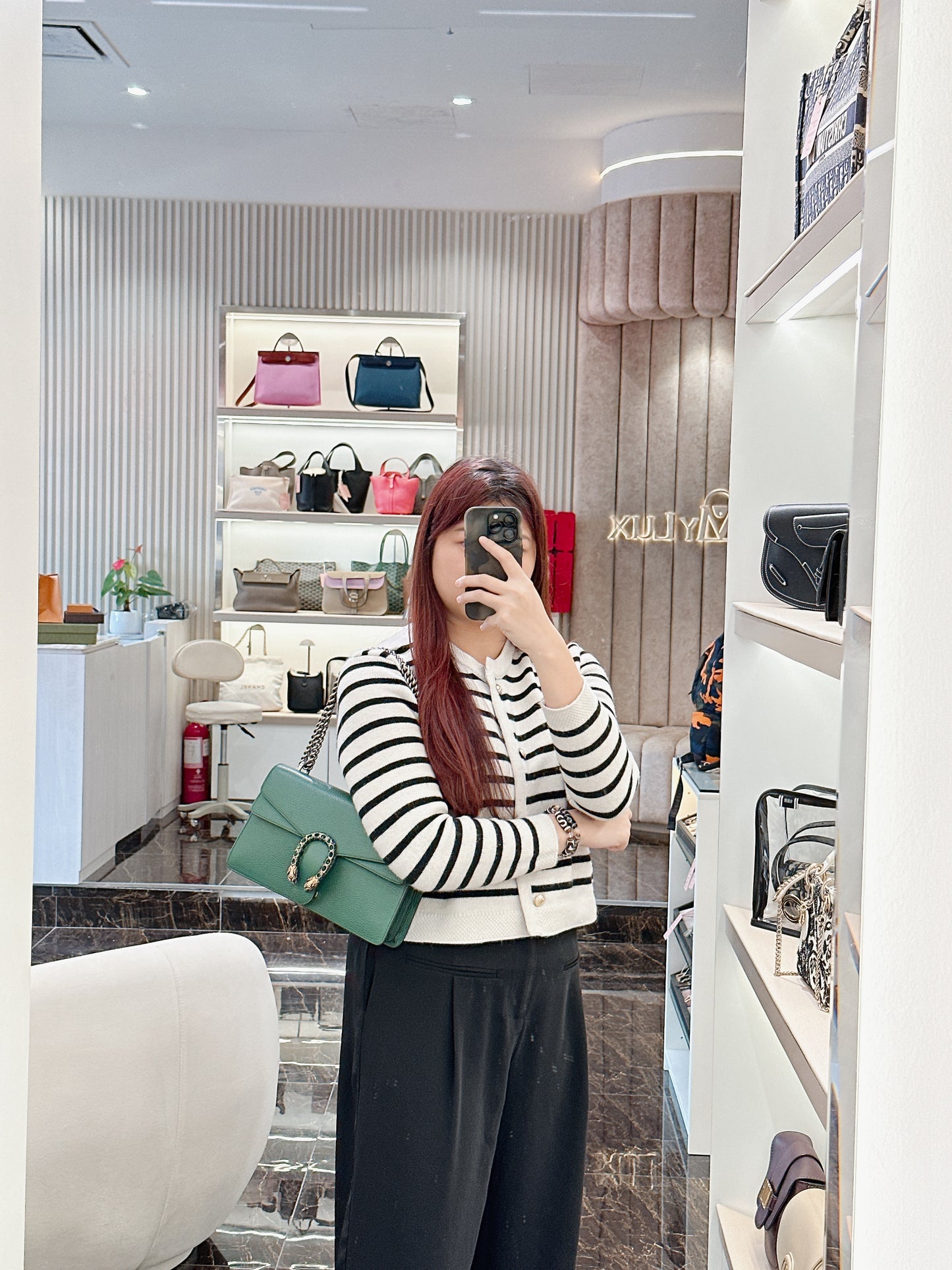 Gucci Dionysus Green in Medium