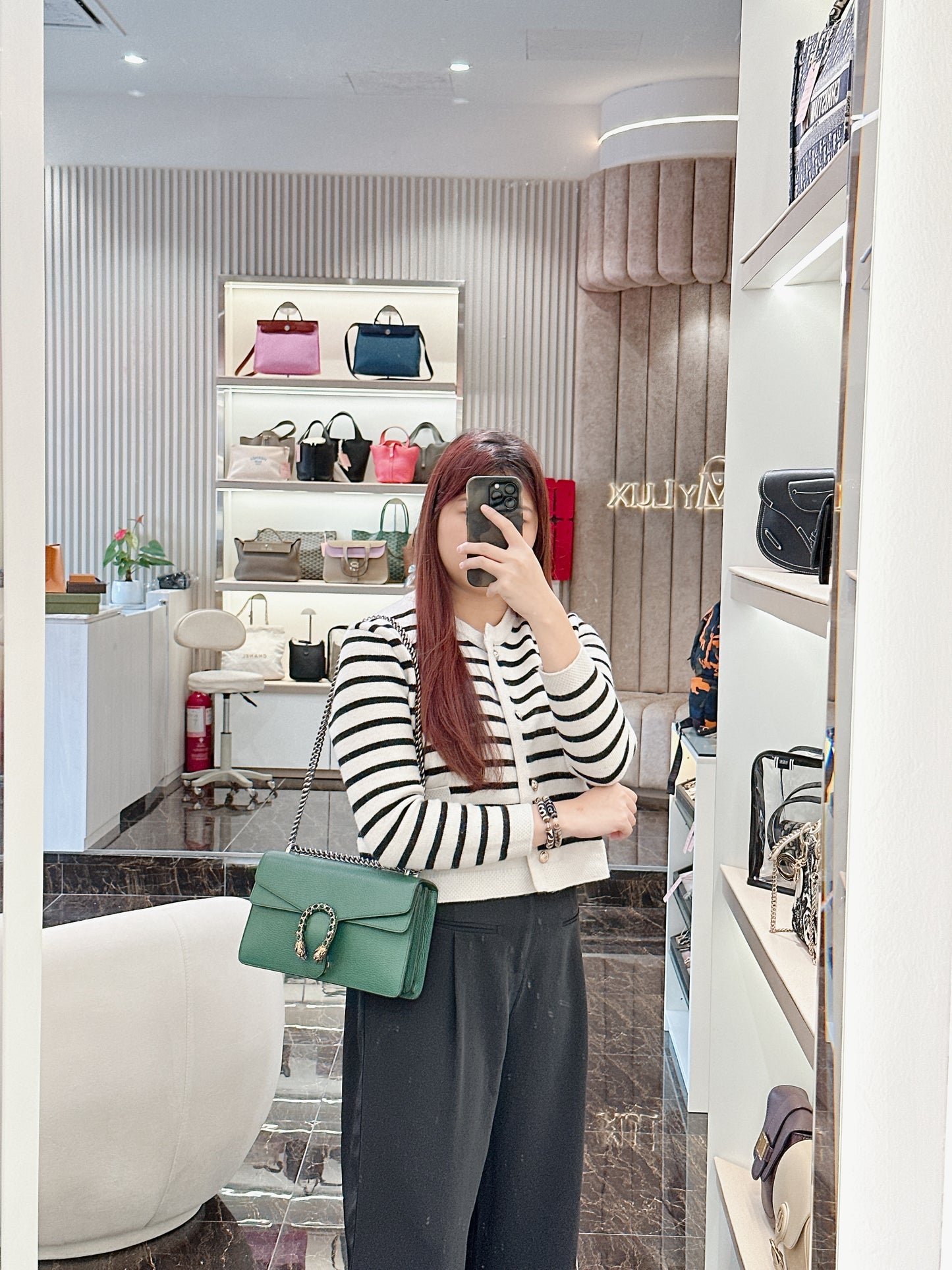 Gucci Dionysus Green in Medium