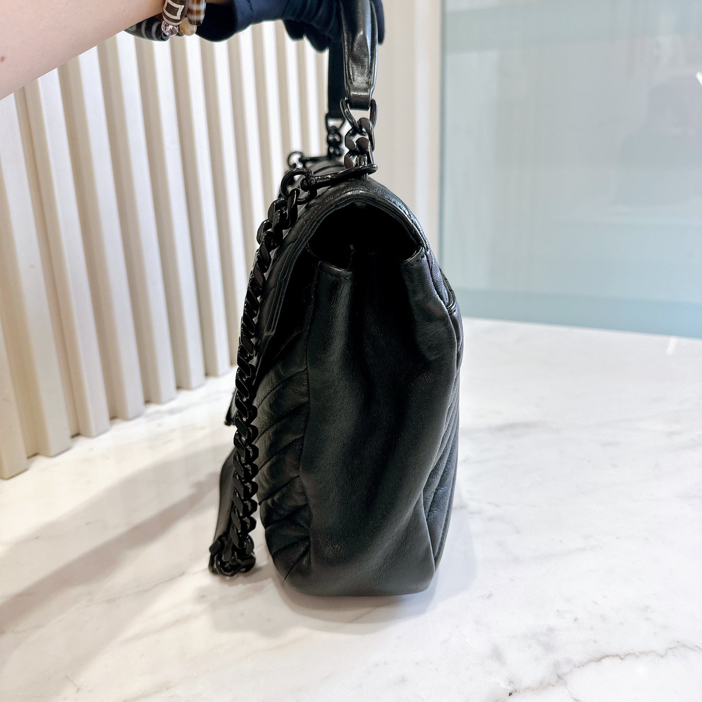 YSL College Large in Black