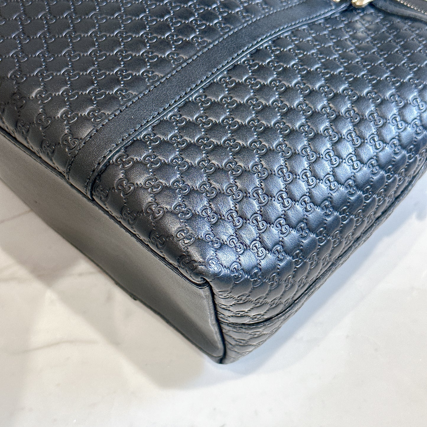 Gucci Micro Guccissima Black Tote