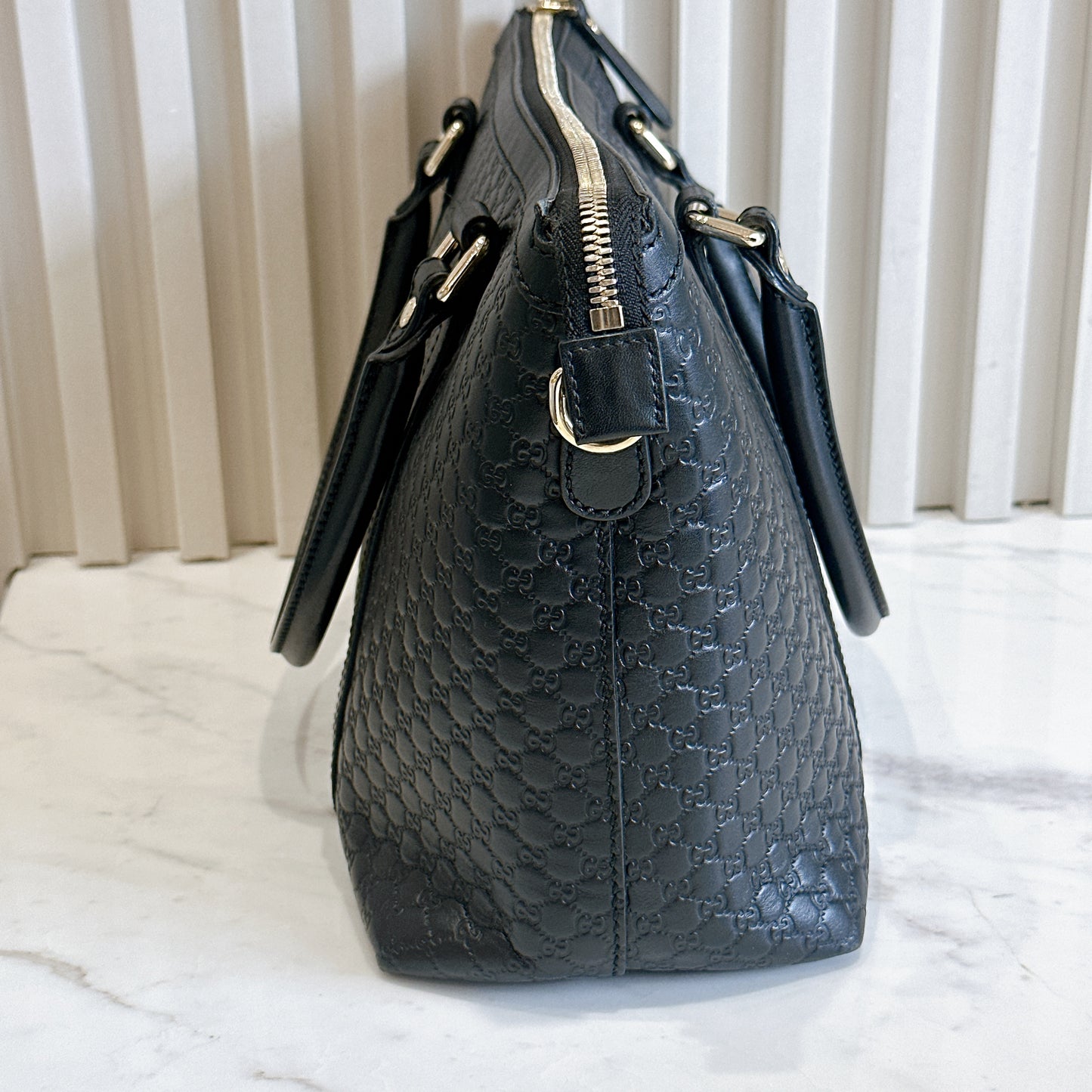 Gucci Micro Guccissima Black Tote