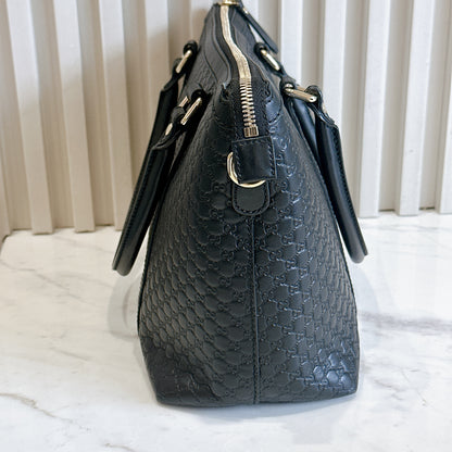 Gucci Micro Guccissima Black Tote