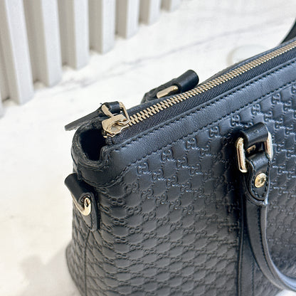 Gucci Micro Guccissima Black Tote