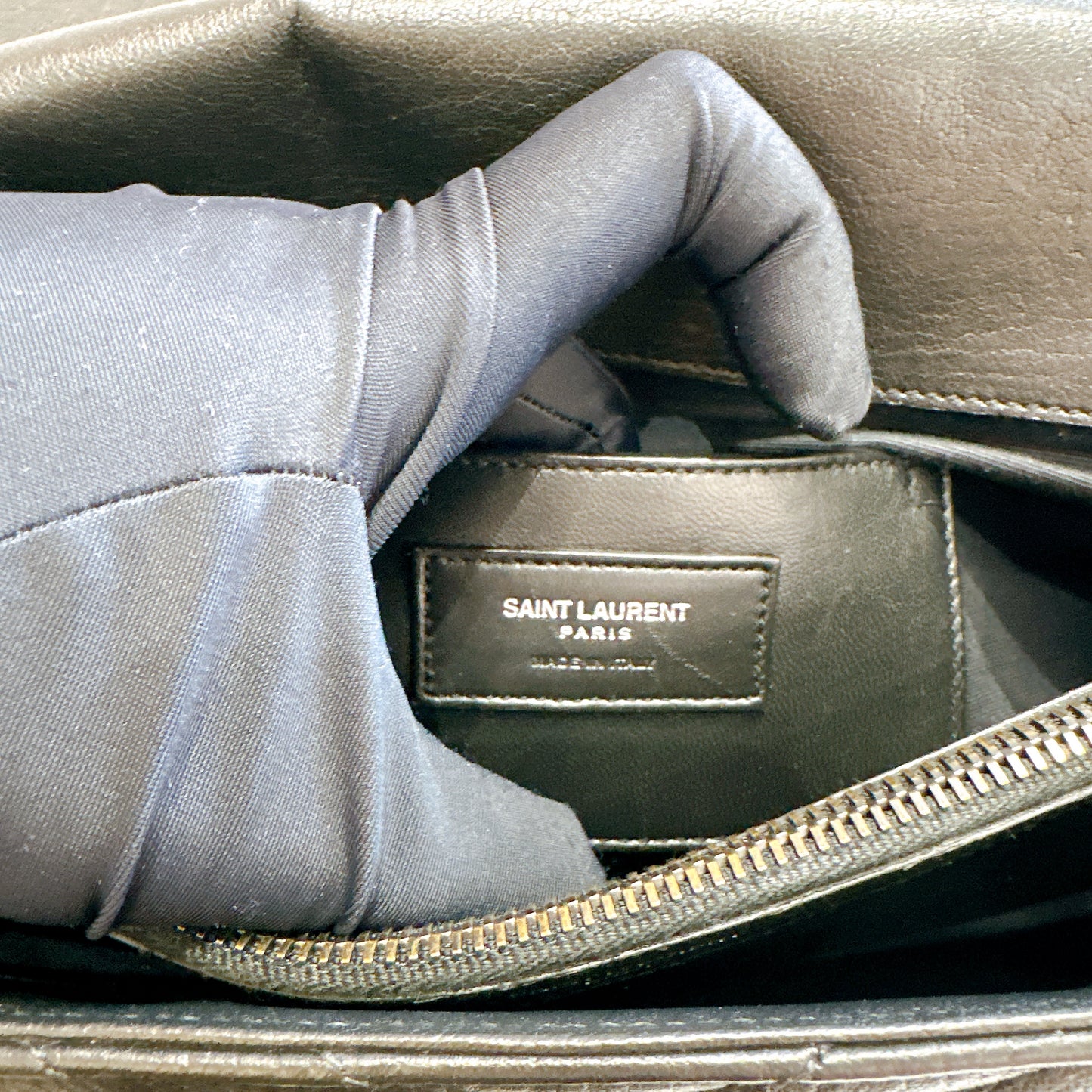 YSL College Large in Black