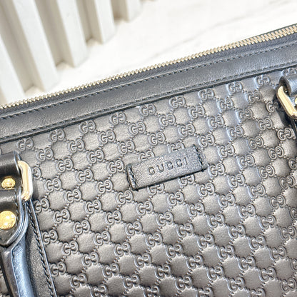 Gucci Micro Guccissima Black Tote