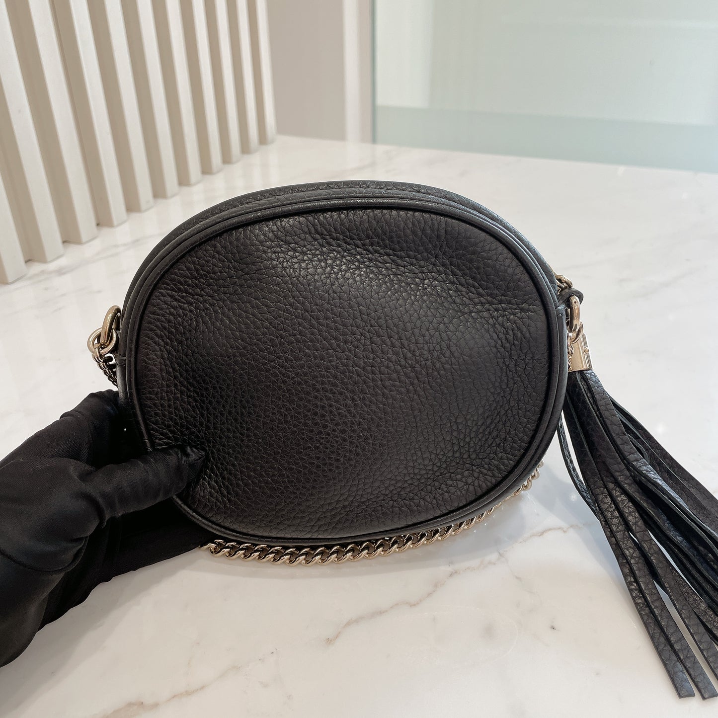 Gucci Disco Soho Chain Round Bag