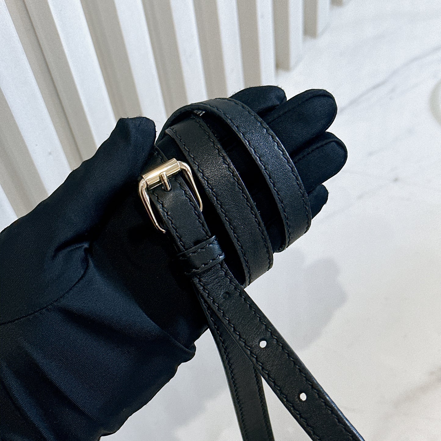 Gucci Micro Guccissima Black Tote
