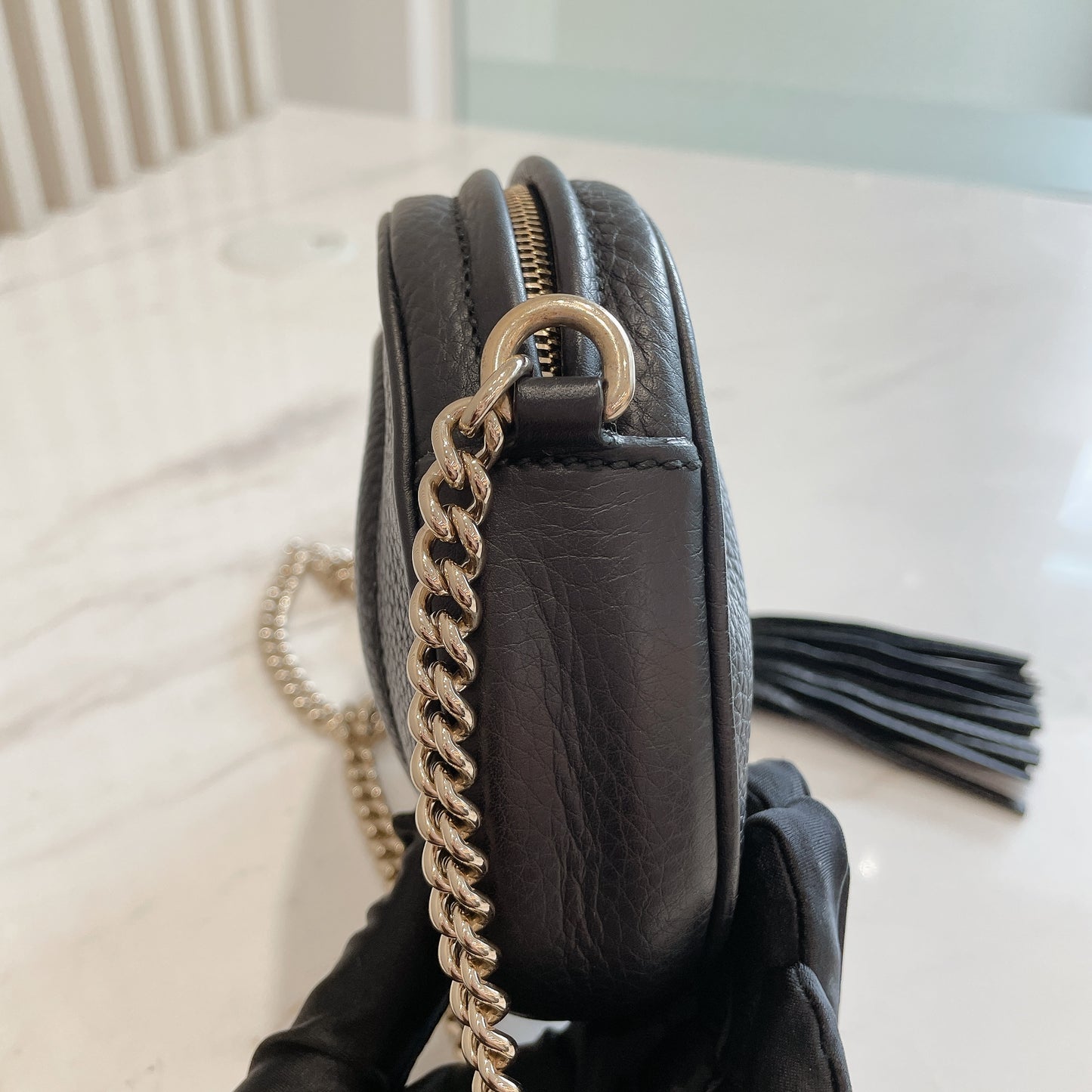 Gucci Disco Soho Chain Round Bag