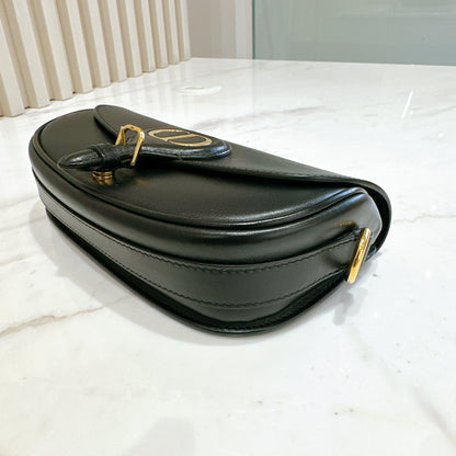 Dior Bobby East-West Bag Black Calfskin in Black