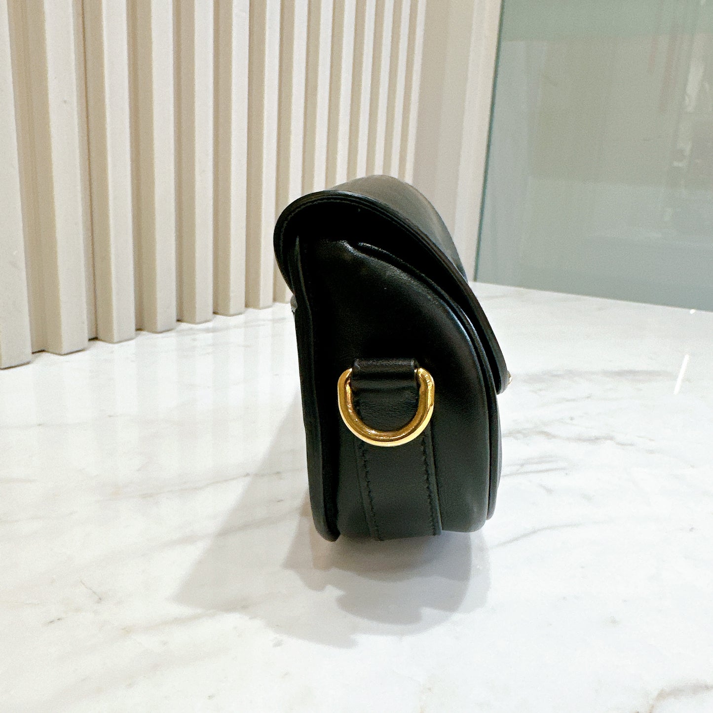 Dior Bobby East-West Bag Black Calfskin in Black