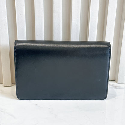 Celine Margo Wallet On Chain in Black