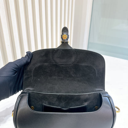 Dior Bobby East-West Bag Black Calfskin in Black