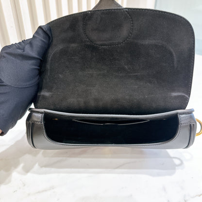 Dior Bobby East-West Bag Black Calfskin in Black