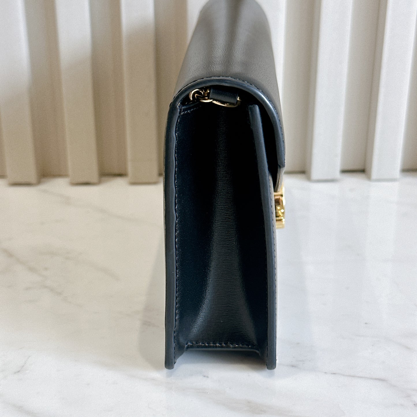 Celine Margo Wallet On Chain in Black