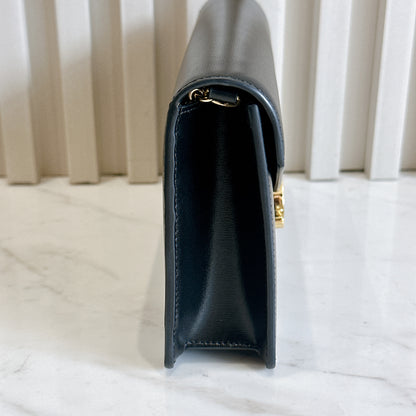 Celine Margo Wallet On Chain in Black