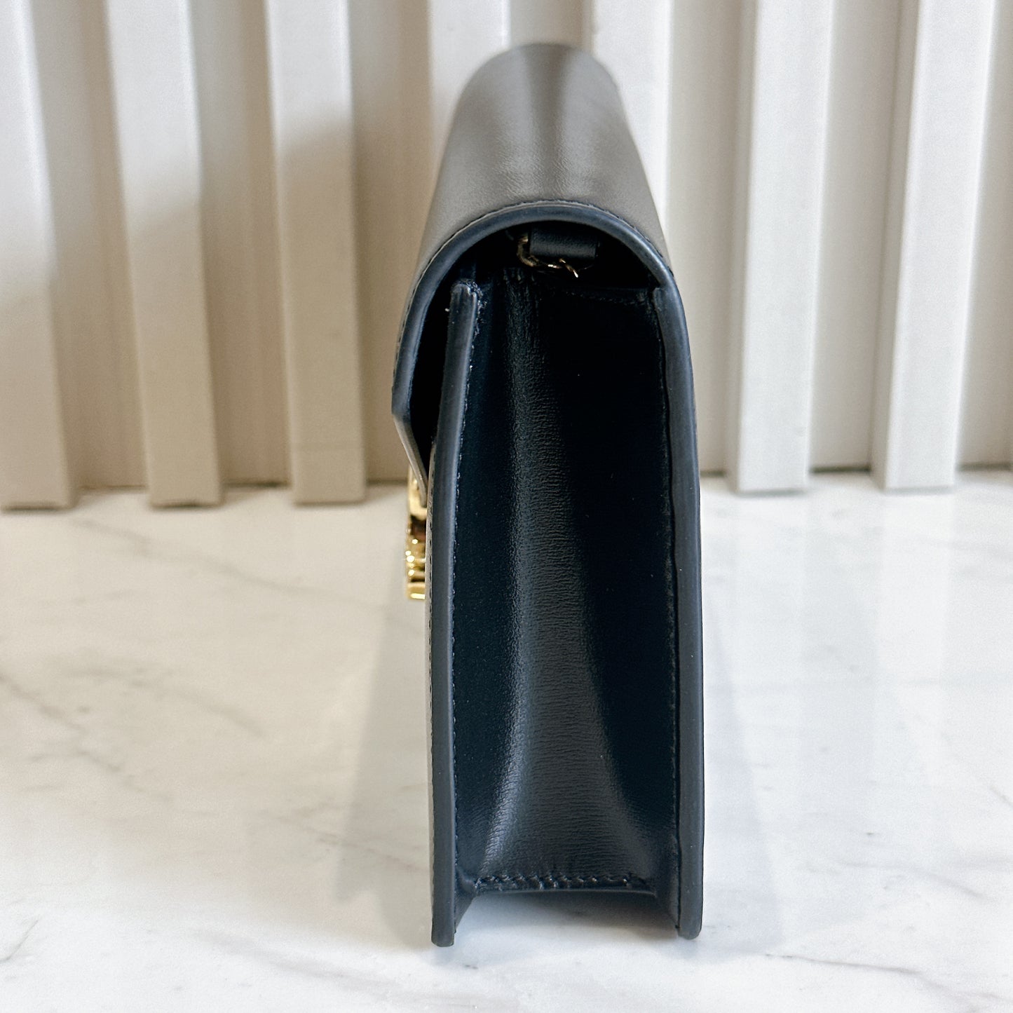 Celine Margo Wallet On Chain in Black