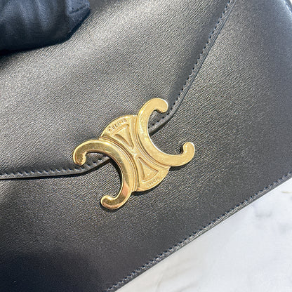 Celine Margo Wallet On Chain in Black