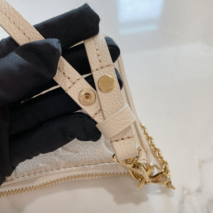 LV Easy Pouch On Strap In Creme