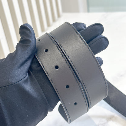 Gucci Marmont Belt in Black GHW