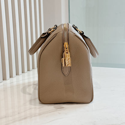 LV Speedy 25 in Tourterelle Empreinte Leather