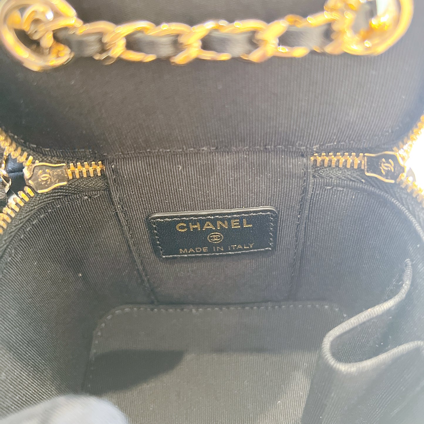 Chanel Camellia Bow Vanity Case