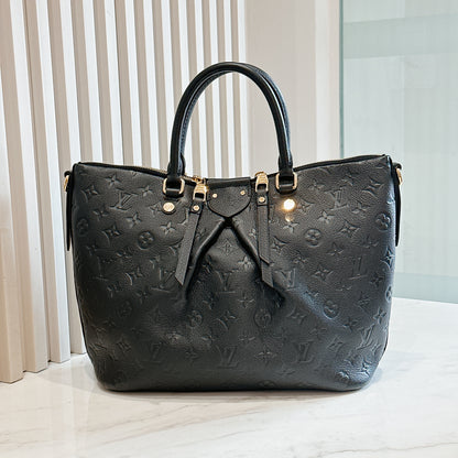 LV Mazarine in Black Empreinte Leather