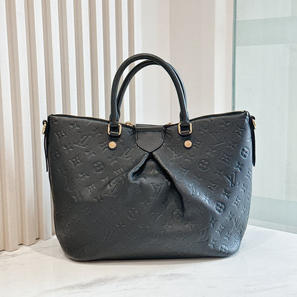 LV Mazarine in Black Empreinte Leather