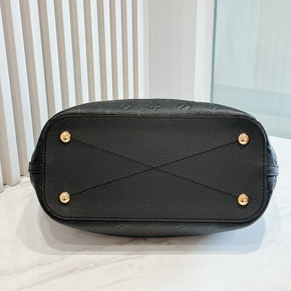 LV Mazarine in Black Empreinte Leather