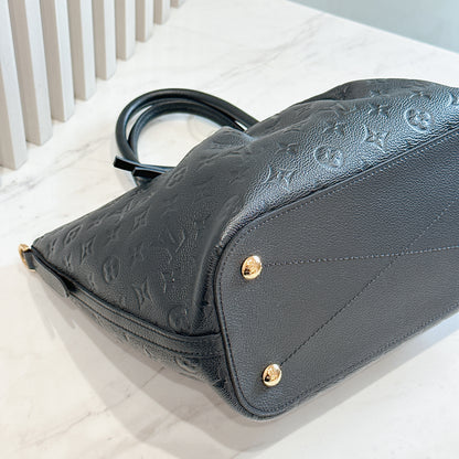 LV Mazarine in Black Empreinte Leather