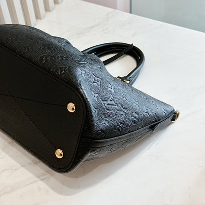 LV Mazarine in Black Empreinte Leather