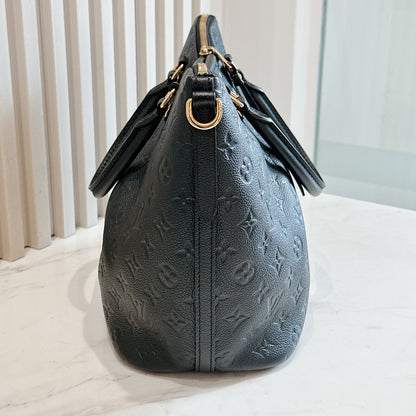LV Mazarine in Black Empreinte Leather