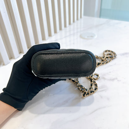 Chanel Mini Caviar Vanity Case