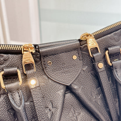 LV Mazarine in Black Empreinte Leather