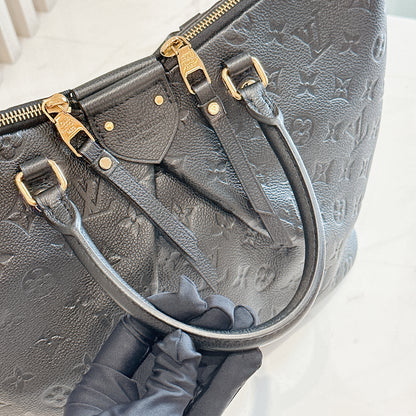 LV Mazarine in Black Empreinte Leather