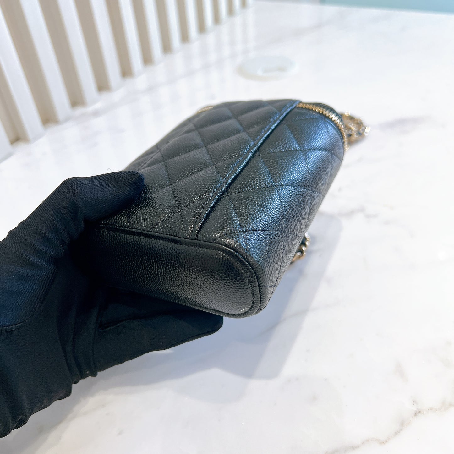 Chanel Mini Caviar Vanity Case