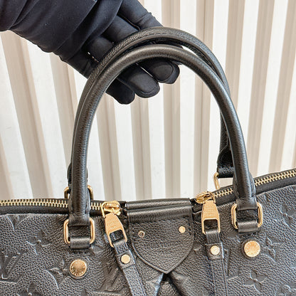 LV Mazarine in Black Empreinte Leather