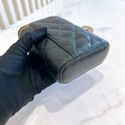 Chanel Mini Caviar Vanity Case
