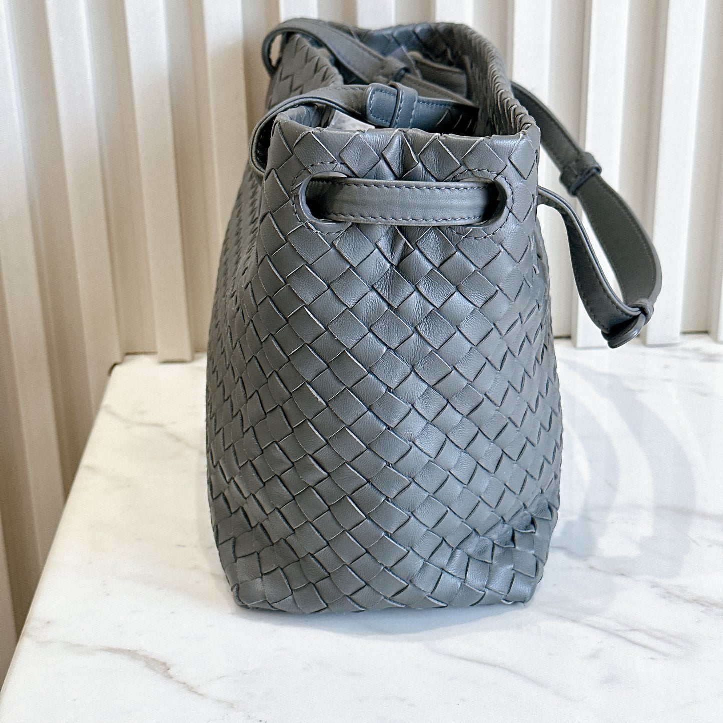 Bottega Garda Small in Grey