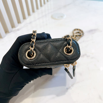 Chanel Mini Caviar Vanity Case