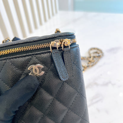 Chanel Mini Caviar Vanity Case